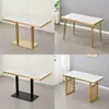 Mesa de Jantar e Cadeiras em Pedra Sinterizada com Borda Envolvente para Catering Comercial, Mesa Combinada para Restaurante, Loja de Macarrão, Churrascaria, Lanchonete