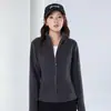 Chamarra de forro polar ajustada estilo celebridad 2026 para mujer, prenda exterior a prueba de viento, capa interior forrada de polar, cortavientos, sudadera, top para mujer
