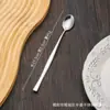 Cuchillo de Cintura Pequeño, Tenedor y Cuchara de Acero Inoxidable, Juego Grande de Vajilla, Cuchillo y Tenedor para Bistec, Tenedor para Fruta de Hotel Restaurante, Cuchara para Café