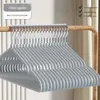 Cabide Bold Household Non-slip Seamless Hanger Atacado Secagem Plástico Adulto Pendurado Roupas Suporte
