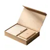 Caja de Regalo Dura Tipo Libro con Tapa abatible magnética, Caja de Color para Producto de Cuidado de la Piel, Caja de Empaque para Regalo Empresarial FSC, Caja de Empaque Transfronterizo