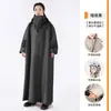Impermeable para Vehículos Eléctricos, Impermeable de Montaje Integrado para Tormentas de Cuerpo Completo con Mangas, Impermeable Extendido a Prueba de Tormentas para Bicicletas Eléctricas Eva