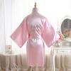 Cross-border Hot Diamond Dama de honra Dama de honra Casamento Manhã Vestido Maquiagem Vestido Camisola Cardigan de Seda