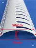 Cantoneira Interna em PVC com Formato de Arco Semicircular 5cm 10cm Tira de Borda em Arco Flexível Tira de Canto Redondo