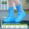 Capa de Chuva para Sapato Dia Chuvoso Impermeável à Prova d'Água Antiderrapante Espessada Resistente ao Desgaste Capa para Sapato Uso Externo Masculino e Feminino Calçados Altos para Chuva Galochas