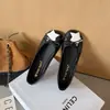 Nueva colección de primavera y otoño: Bailarinas con estampado de estrellas, diseño juvenil, punta redonda, apertura poco profunda, detalle de lazo, material de gamuza, versátiles y modernas, zapatos de tacón bajo para mujer