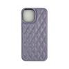 Adequado para Apple 15PRO Chanel estilo losango bordado caso de telefone iphone13 cor sólida de luxo caso protetor de telefone móvel