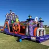 Parque Inflable Gigante al Aire Libre para Aventura Centro Comercial Trampolín para Niños Tobogán Escalada Combo Parque Castillo Inflable