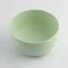 Tazón de paja de trigo tazón de ensalada de plástico tazón para comer y beber de niños tazón de sopa tazón de incienso de trigo para el hogar tazón creativo para fideos instantáneos venta al por mayor