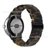 Aplicable a google nuevo reloj pixel google 1/2 correa de resina de tres cuentas correa de reloj acrílica acero inoxidable