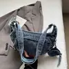 Bolso de Hombro de Color Sólido de Nicho Transfronterizo Coreano Bolso Tote de Moda Bolso Sencillo Tipo Empanada Bolso Cruzado Pequeño para Viajero