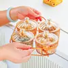 Envío Gratis Plato de Frutos Secos Personalizado Plato de Frutas para el Hogar Caja de Almacenamiento de Dulces para Sala de Estar Mesa de Café Plato de Frutos Secos Lujo Accesible Plato de Snacks