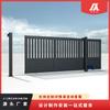 Puerta de aluminio Puerta de villa puerta opuesta puerta de patio tallada traducción puerta plana de aleación de aluminio puerta corredera puerta puerta doble