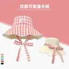 Sombrero de Pescador Amarillo Floral Dulce para Mujer, Sombrero Delgado Transpirable de Protección Solar para Exteriores de Verano con Ala Ancha