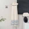 Estilo Bohemio Étnico Tirantes Yunnan Dopamina Exótico Vacaciones en la Costa Falda Atardecer Falda de Tirantes Principios de Primavera Venta al por Mayor