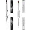 Set de Plumas para Uñas de Fototerapia de Doble Punta, Empujador de Acero de Doble Punta, Pluma Multifuncional para Dibujo de Líneas y Pintura, Estilo Fototerapia para Uñas de Gel