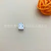 Cuentas Espaciadoras de Plata Pura 999 Colgante Gato Kt Cuentas de Plata Perro Canela Castillo Unicornio Pulsera DIY Joyería de Plata 3D Accesorios