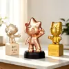 Figuras de Muñecas Ip de Empresa Creativa, Personalización de Trofeos, Grabado, Souvenirs de Premios para Eventos, Ventas Directas de Fábrica