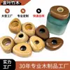 Tapa de Madera para Aromaterapia 28 Dientes Tapa de Botella de Perfume con Forma Especial Tapa Cuadrada para Botella de Vidrio Botella de Aceite Esencial Aromaterapia sin Fuego Tapa de Madera de Fresno