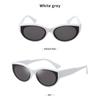 Gafas de Sol Estilo Ojo de Gato para Mujer, Estilo Nuevo Retro, Estilo Europeo y Americano de Gama Alta, Divertidas y Sexys, Gafas de Sol Pequeñas Estilo Americano para Mujer