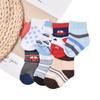 Comercio exterior Europa y Estados Unidos calcetines para bebé recién nacido siete pares de calcetines lindos de la semana para hombres y mujeres Calcetines de algodón para bebé caja de calcetines de 7 días