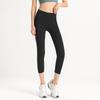 Calça Capri Esportiva de Secagem Rápida 2026 para Mulheres, Calça Fitness Seamless de Cintura Alta Levanta Bumbum, Calça Capri de Yoga