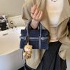 Bolso Pequeño de Otoño 2025 Nuevo Estilo Coreano Moderno Sencillo Estampado de Leopardo Personalizado Retro para Dama de Mano Cruzado Pequeño Cuadrado