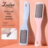 LMLTOP lixa para pés removedor de pele morta lixa para pés escova para pés massageador para pés frustração nos pés SY504