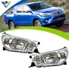 Adecuado para la modificación del conjunto de faros de Hilux Revo 2015-2018 con luces LED de circulación diurna