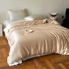 Producto Individual de Cama Lenzing Tencel Austriaco Verano Seda Seda de Hielo Doble Color Puro Cama Sábanas de Cama Funda Nórdica Funda de Almohada Cama Sábanas de Cama