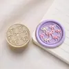 Nueva Serie de Lazos Sello de Cera texturizado lindo de ensueño Cabeza de Cobre Sello para Sobre Invitación Regalo al por Mayor del Fabricante