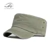 Boné de Baseball Masculino Fino Respirável Lavável 100% Algodão para Primavera e Verão, Chapéu Simples Retrô Britânico de Aba Reta para Homens