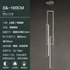Lámpara de pasillo de apartamento tipo loft dúplex candelabro de escalera nórdico creativo lujo villa sala de estar moderna minimalista lámparas