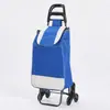 Carrinho de Compras com Rodas para Escada, Carrinho Promocional Leve Dobrável, Carrinho de Compras para Idosos, Carrinho de Bagagem