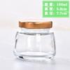 Garrafa vazia de material branco de cristal por atacado Fresh Stewed Instant Bird's Nest Flower Gum Milk Frozen Sub-packed Glass Bottle Stewed with Lid Sealed