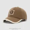 Sombrero Versátil para Niños al Aire Libre Comercio Exterior Simple Cuadrado con Logo Gorra de Béisbol para Bebé Primavera y Otoño Gorra de Béisbol de Lana para Niños