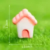 Micro Paisagem Criativa Fofa Desenho Animado Mini Casa Jardinagem Paisagismo DIY Decorações Acessórios Miniatura Pequenos Enfeites