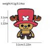Insignia de Metal Rey del Mar Animación de Dibujos Animados Japoneses One Piece Luffy Qiao Bana Mei Aleación Gota de Aceite Broche Accesorios
