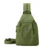 Mini Mochila 2025 Nueva Simple Versátil Antirrobo Bolso de Pecho para Mujer Moda Tela Oxford Casual Mochila Pequeña