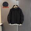 Primavera e Outono Jaqueta Casaco Masculino Roupas À Prova de Vento Top Cor Sólida Com Capuz Moda Novo Casual Vestido Solto Moda