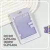 Portatarjetas Deslizante Minimalista Estuche para Tarjeta de Identificación de Estudiante Unisex Cubierta de Foto de Identificación de Verano Estuche Protector Estilo Ins