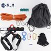 Kit de emergencia contra incendios para la familia Meibo cuerda de escape para hogares de gran altura dispositivo de descenso para gran altura juego de cuerda de seguridad contra incendios para salvar vidas