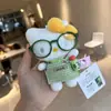 Popular en Internet Original Muñeca Gatito Llavero Bolso Colgante Decorativo Cuchara Linda Delantal Bolso Kt Colgante