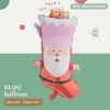 Nueva Serie de Decoración para Fiesta Navideña Mini Muñeco de Nieve, Anciano, Reno, Árbol de Navidad Globos de Papel de Aluminio Serie Navideña