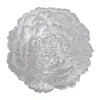 Alfombrilla de Escritorio Aislante Térmico con Estampado Floral de Primavera, PVC Dorado Estampado, Impermeable, Alfombrilla Decorativa de Escritorio Estilo Ins de Gama Alta, Manteles Individuales, Manteles para Tazones