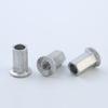 Suministro de fábrica tuerca hexagonal de aluminio energía de torsión tuerca de abrazadera plana de ahorro de energía conector de fijación para muebles personalizados
