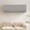 Funda de Aire Acondicionado de Color Sólido, Estilo Crema, Minimalista Nórdico, Funda de Aire Acondicionado Universal a Prueba de Polvo, Dropshipping Disponible
