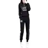 Ropa para Mujer Tallas Grandes 2026 Otoño Invierno Conjunto Deportivo Casual para Mujer Estilo Coreano Moda Sudadera de Manga Larga Conjunto de Dos Piezas Venta al por Mayor Transfronteriza