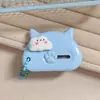Cuchillo de utilidad de dibujos animados de nube mini lindo para que los estudiantes abran cajas y desempaquen cuchillos de entrega exprés para llevar consigo artefactos de desempaque hechos a mano al por mayor