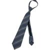 Corbata a rayas dorada con cremallera cianótica roja estilo JK/dk mano a mano estilo campus para hombres y mujeres sin cuello gris Joker
